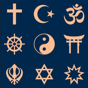 World Religion icons